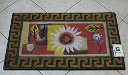 Lábtörlő, szennyfogó 45x75